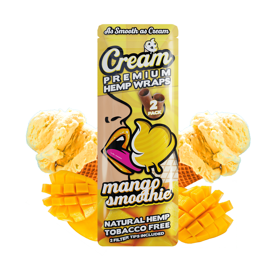 What Are Hemp Wraps? 7 Mango Smoothie Infused Hemp Wrap 2 Wraps