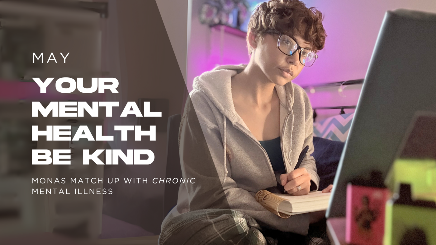 May Your Mental Health Be Kind: Mona’s Match-Up With Chronic Mental Illness 1 May Your Mental Health Be Kind